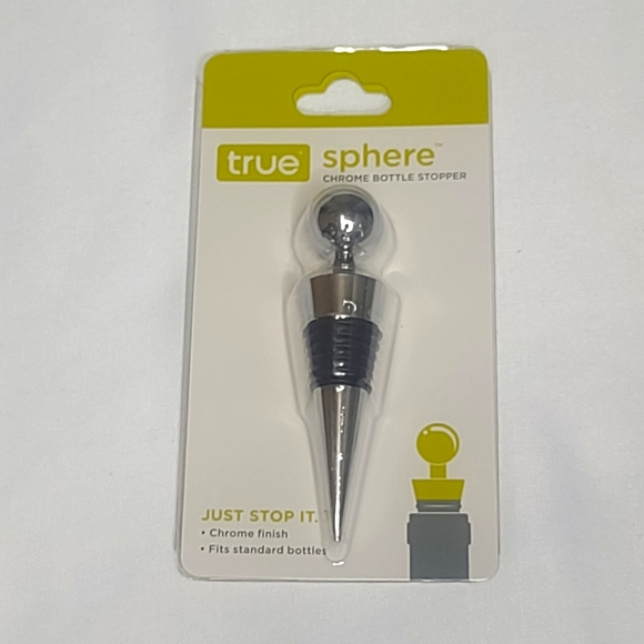 Other - 3/$10 🛍️ True Sphere Chrome Bottle Stopper